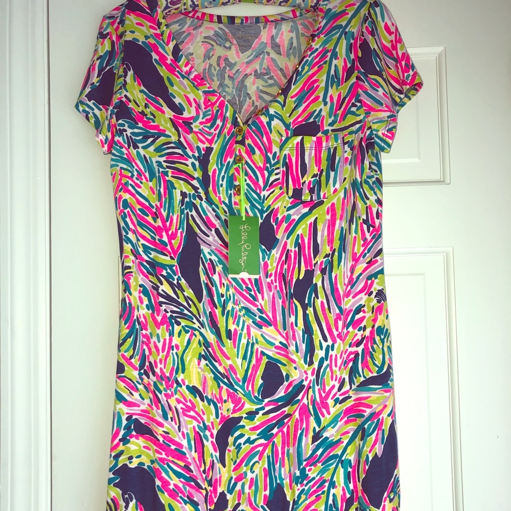 Lilly Pulitzer Size Large Palm Reader dress